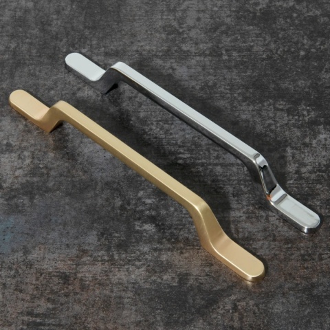 Uchwyt meblowy do szafek U098 rozstaw 160mm Chrom AMIX