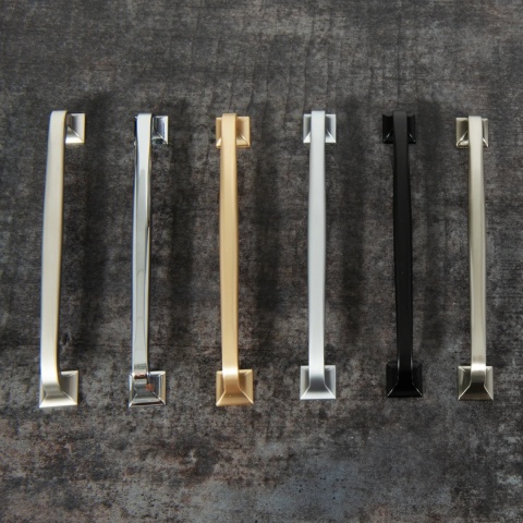 Uchwyt meblowy do szafek U100 rozstaw 128mm Mat AMIX