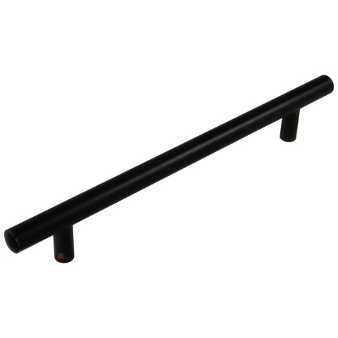 Uchwyt meblowy do szafek reling AA05 rozstaw 128mm Miedź antyczna GTV