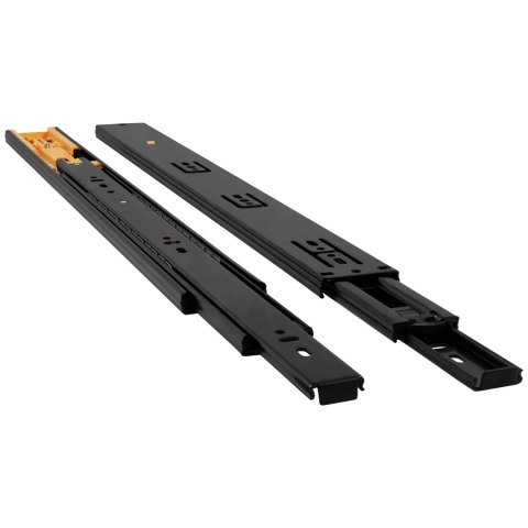 Prowadnica kulkowa H-45 L-350 CICHY DOMYK Emuca CZARNA