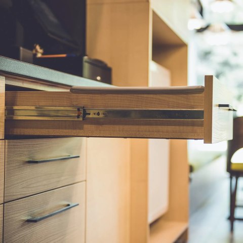 Prowadnica kulkowa do szuflad H-45 L-550 A1