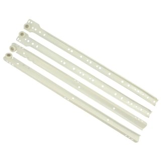 Prowadnica rolkowa do szuflad DS L-300 AMIX Biały