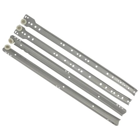 Prowadnica rolkowa do szuflad DS L-450 AMIX Szary