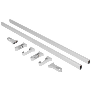 Drążek ubraniowy do szafy SILK 115cm 2SZT Mat Emuca