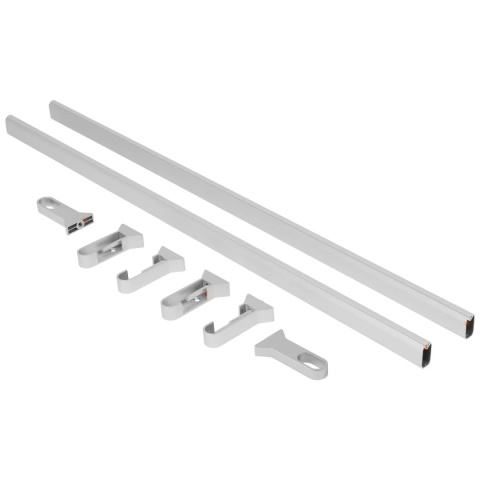 Drążek ubraniowy do szafy SILK 75cm 2SZT Mat Emuca