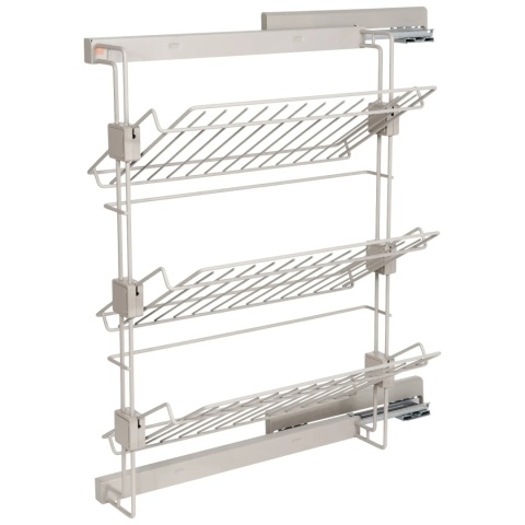 Kosz Cargo HACK na buty BOCZNY LEWY kaszmir Emuca