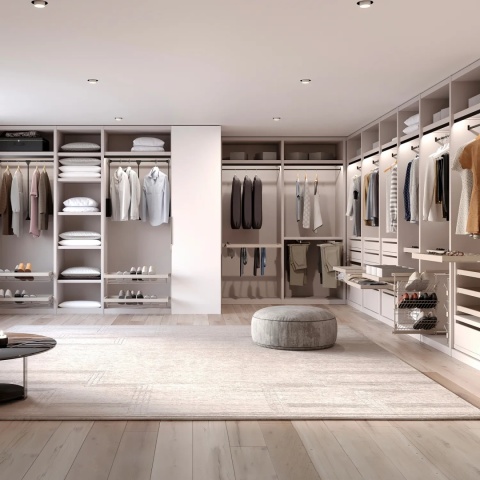 Kosz Cargo HACK na buty BOCZNY LEWY kaszmir Emuca