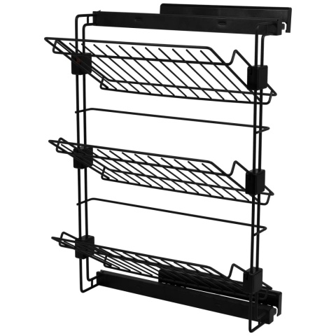 Kosz Cargo HACK na buty BOCZNY PRAWY Czarny Emuca