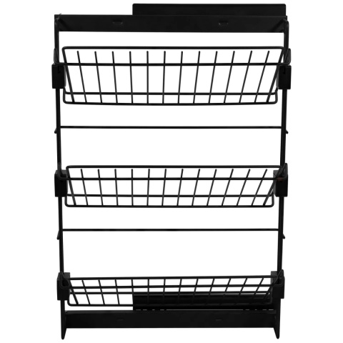 Kosz Cargo HACK na buty BOCZNY PRAWY Czarny Emuca