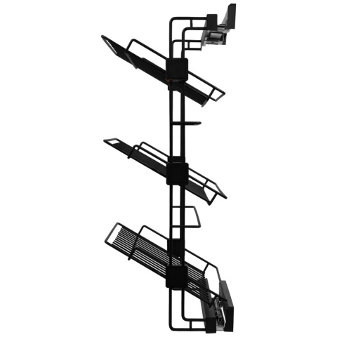 Kosz Cargo HACK na buty BOCZNY PRAWY Czarny Emuca