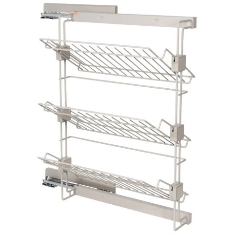 Kosz Cargo HACK na buty BOCZNY PRAWY kaszmir Emuca