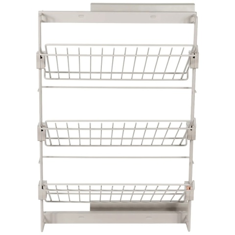 Kosz Cargo HACK na buty BOCZNY PRAWY kaszmir Emuca