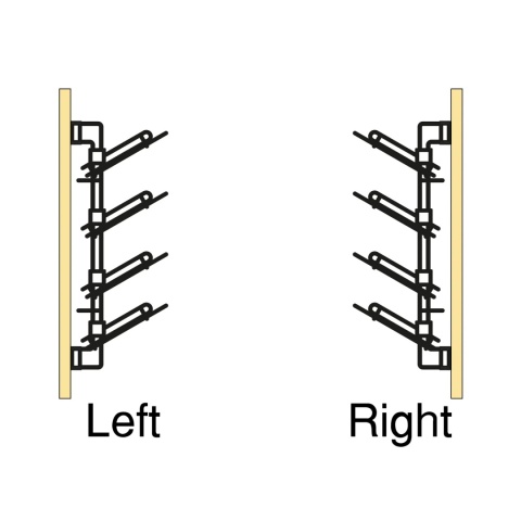 Kosz Cargo na buty BOCZNY PRAWY tytanowy QUARTZ Emuca