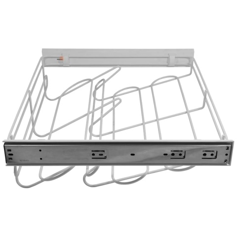 Półka szuflada do szafy garderoby na buty 700MM SMART Biały GTV