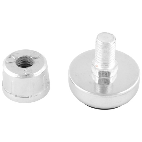 Stopka metalowa z zaślepką do Rury Drążka ubraniowego fi 25mm