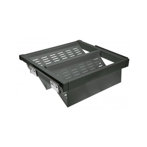 Szuflada metalowa na buty do szafy garderoby 600MM ELITE Antracyt GTV