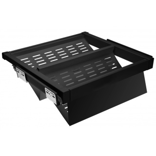 Szuflada metalowa na buty do szafy garderoby 600MM ELITE Czarna GTV