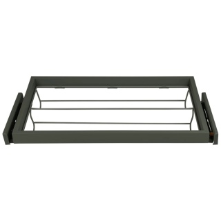 Szuflada na buty do szafy 600MM Quartz EMUCA Tytanowa