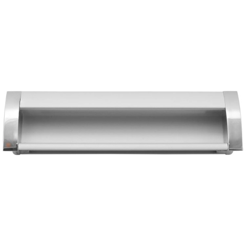 Uchwyt meblowy do szafek LCK-326 rozstaw 128mm Chrom LEBA