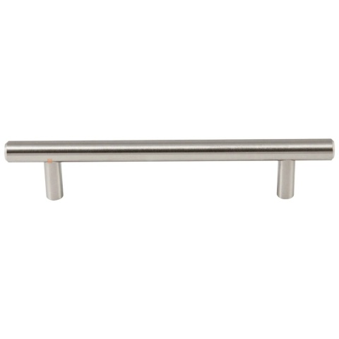 Uchwyt meblowy do szafek Orlando rozstaw 224mm nikiel satynowy EMUCA - 10 Sztuk