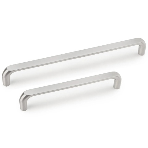 Uchwyt meblowy do szafek Zagreb rozstaw 224mm nikiel satynowy EMUCA - 20 Sztuk