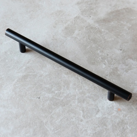 Uchwyt meblowy do szafek reling AA05 rozstaw 128mm Miedź antyczna GTV