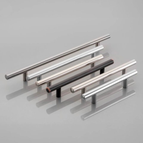 Uchwyt meblowy do szafek reling AA05 rozstaw 160mm Miedź antyczna GTV