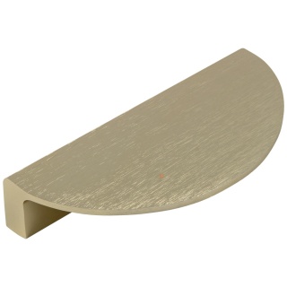 Uchwyt meblowy półksiężyc AL-008 rozstaw 64mm złoty szczotkowany LEBA