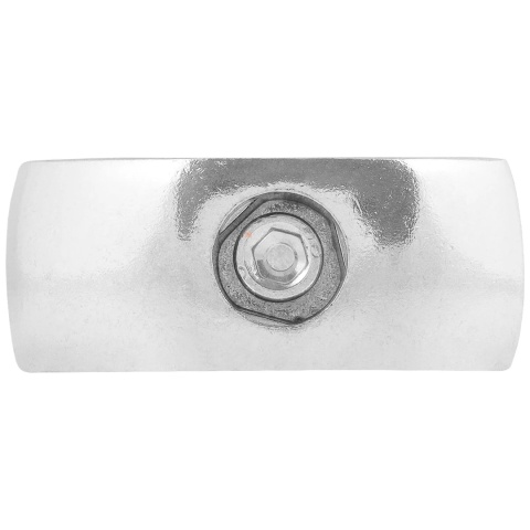 Złącze pojedyncze do płyty do rury fi 25mm chrom