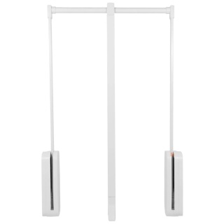 Pantograf wieszak opuszczany 830-1150mm SLING Biały EMUCA