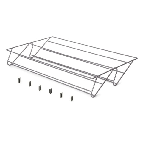 Szuflada na buty do szafy 800MM Quartz EMUCA Tytanowa