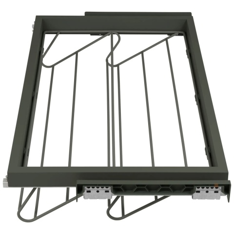 Szuflada na buty do szafy 900MM Quartz EMUCA Tytanowa