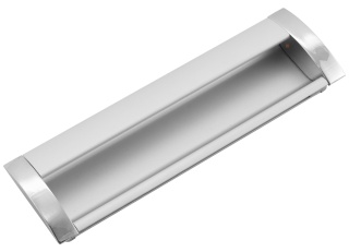 Uchwyt meblowy do szafek LCK-326 rozstaw 96mm Chrom LEBA