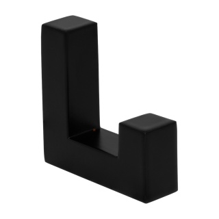 Wieszak meblowy haczyk na ubrania QUBIK CH-44 Czarny