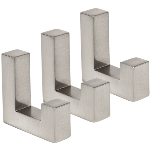 Wieszak meblowy haczyk na ubrania QUBIK CH-44 Inox