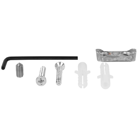 Wieszak meblowy haczyk na ubrania QUBIK CH-44 Inox