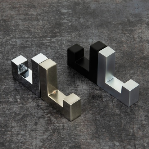 Wieszak meblowy haczyk na ubrania QUBIK CH-44 Mat