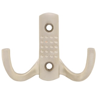 Wieszak meblowy niski na ubrania W002 Satyna