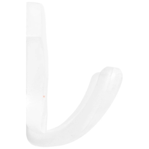 Wieszak meblowy niski na ubrania W004 Biały