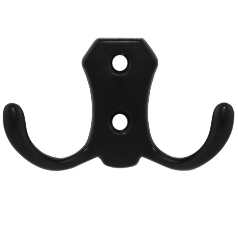 Wieszak meblowy niski na ubrania W004 Czarny