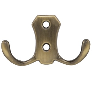 Wieszak meblowy niski na ubrania W004 Stare Złoto