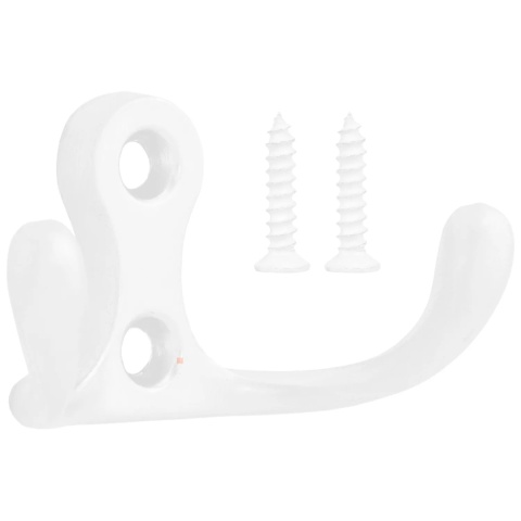 Wieszak meblowy niski na ubrania W005 Biały