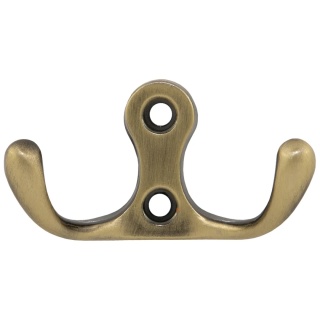 Wieszak meblowy niski na ubrania W005 Stare Złoto