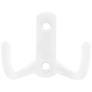 Wieszak meblowy niski na ubrania W009 Biały