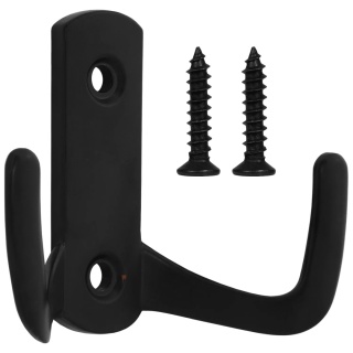 Wieszak meblowy niski na ubrania W009 Czarny