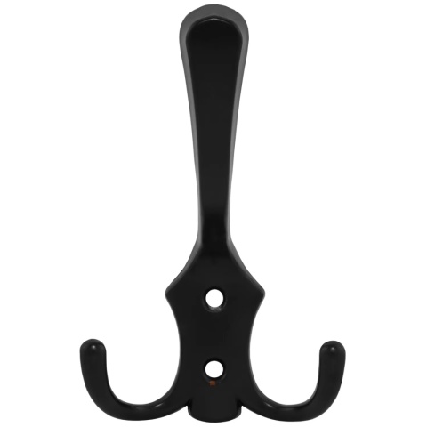 Wieszak meblowy wysoki na ubrania W003 Czarny