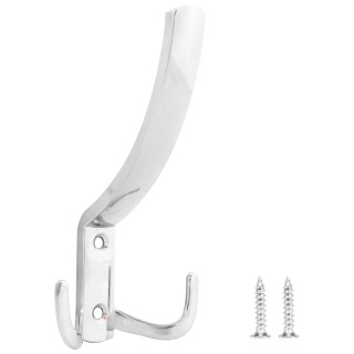 Wieszak meblowy wysoki na ubrania W008 Chrom