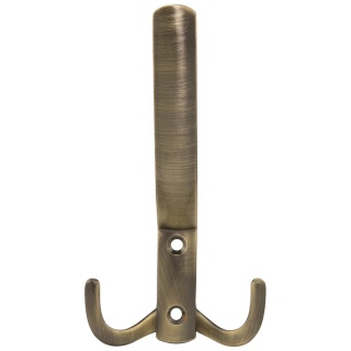 Wieszak meblowy wysoki na ubrania W008 Stare Złoto