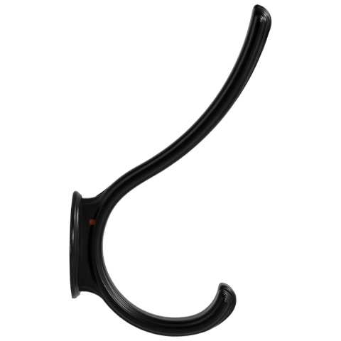 Wieszak meblowy wysoki na ubrania W024 Czarny