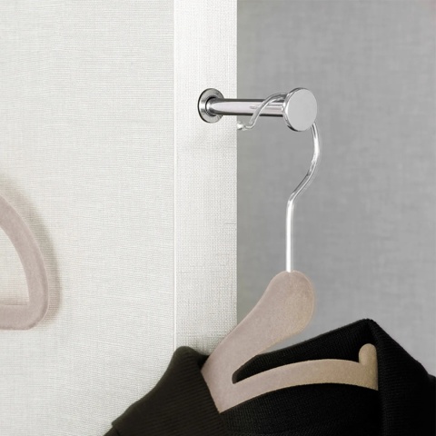 Wieszak wysuwany do szafy COTTER Chrom EMUCA